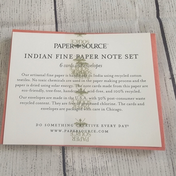 Paper Source 6 Card Note Set - Picture 3 of 4